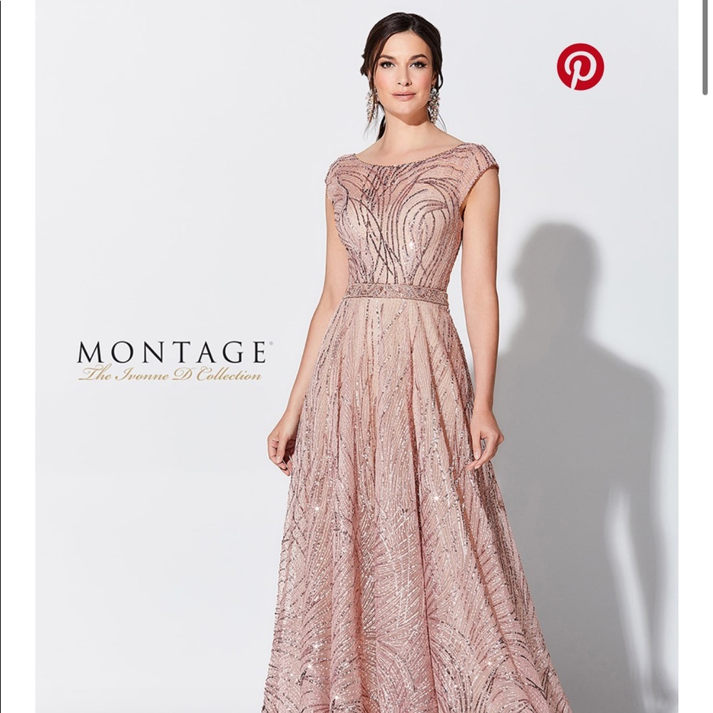 Ivonne D/ Mon Cheri V-back Formal Dress